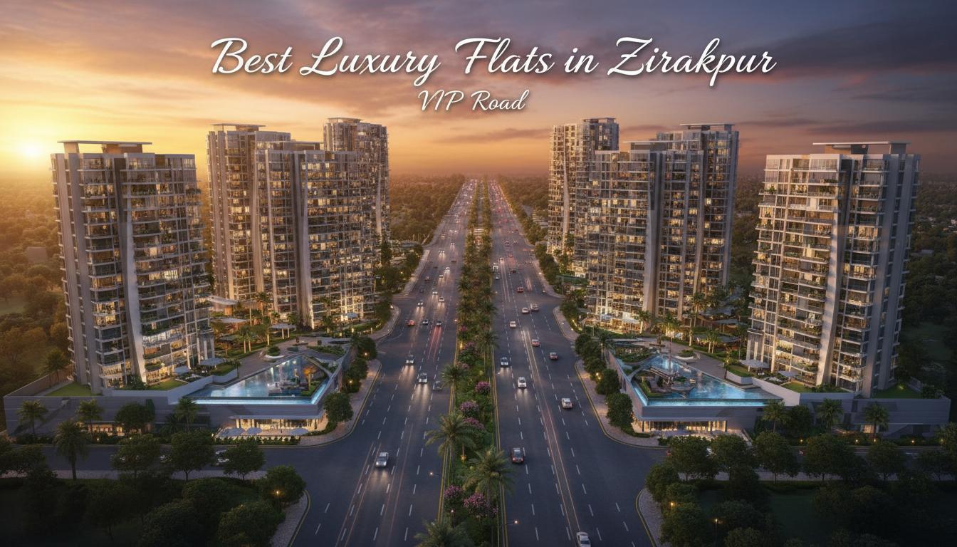 Luxury Flats in Zirakpur: Premium Projects on VIP Road and Airport Road - Property1313 Blog