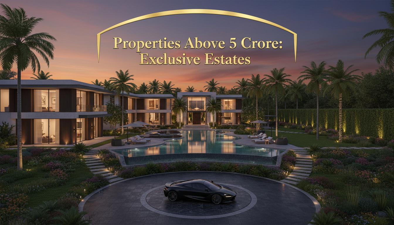 Properties Above 5 Crores in Tricity: Exclusive Estates and Landmarks