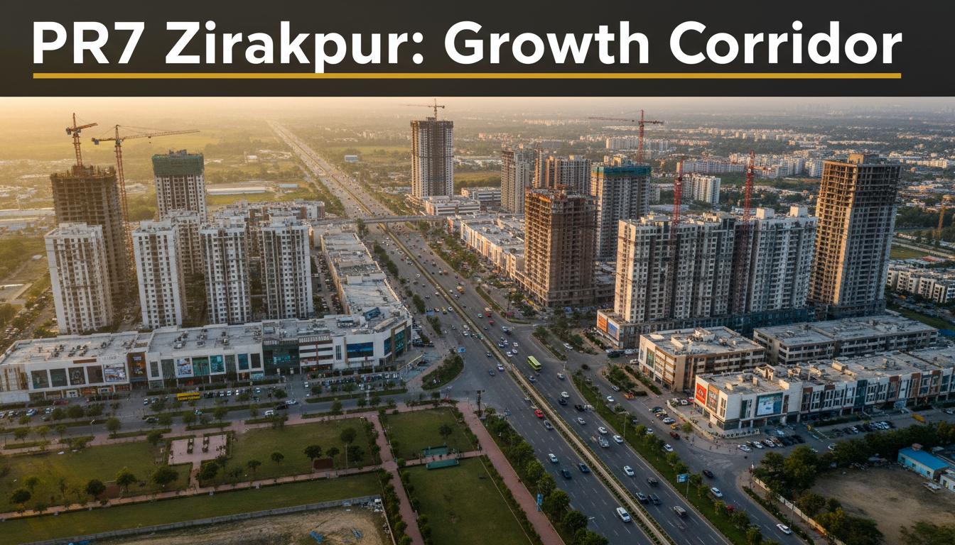 PR7 Airport Road Zirakpur Property Guide: Growth Corridor 2026 - Property1313 Blog