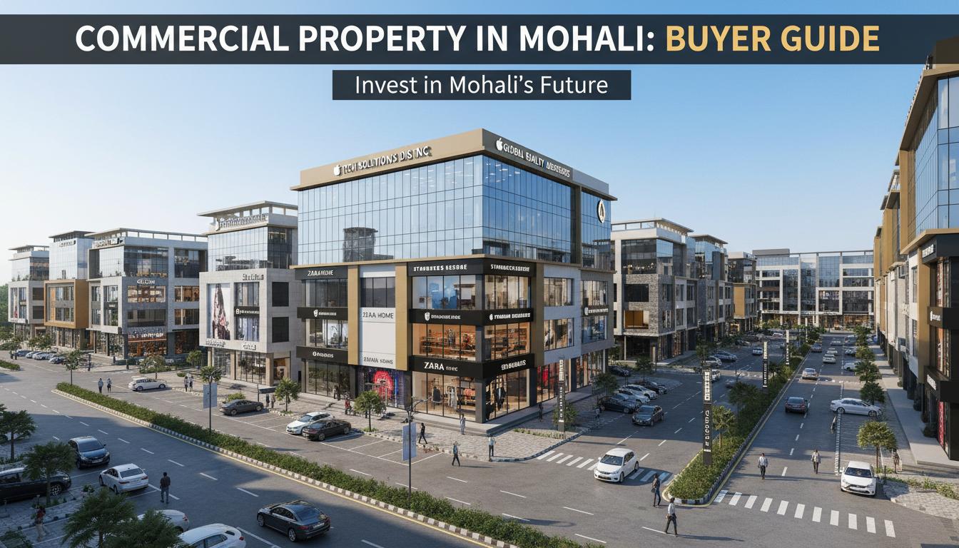 Commercial Property in Mohali: Complete Buyer Guide 2026 - Property1313 Blog