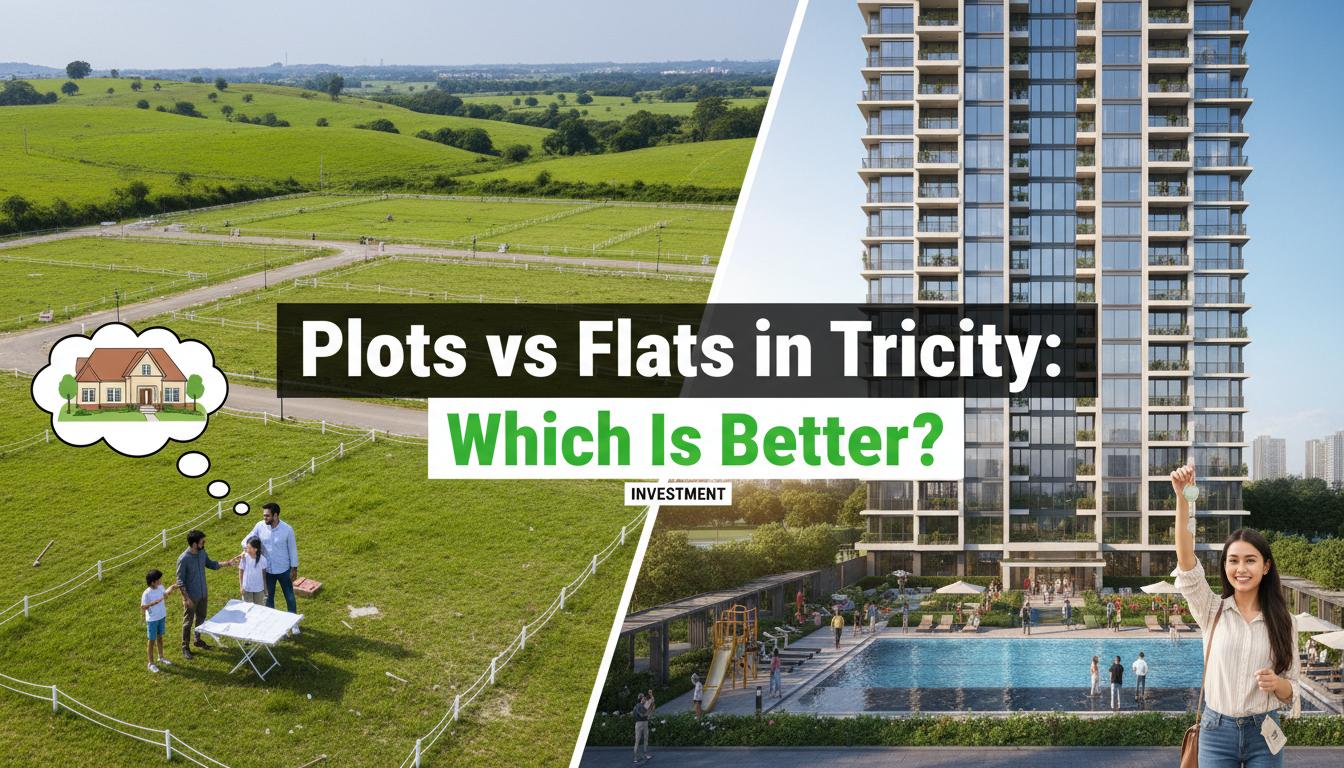 Plots vs Flats in Tricity: Which Is Right for You? - Property1313 Blog