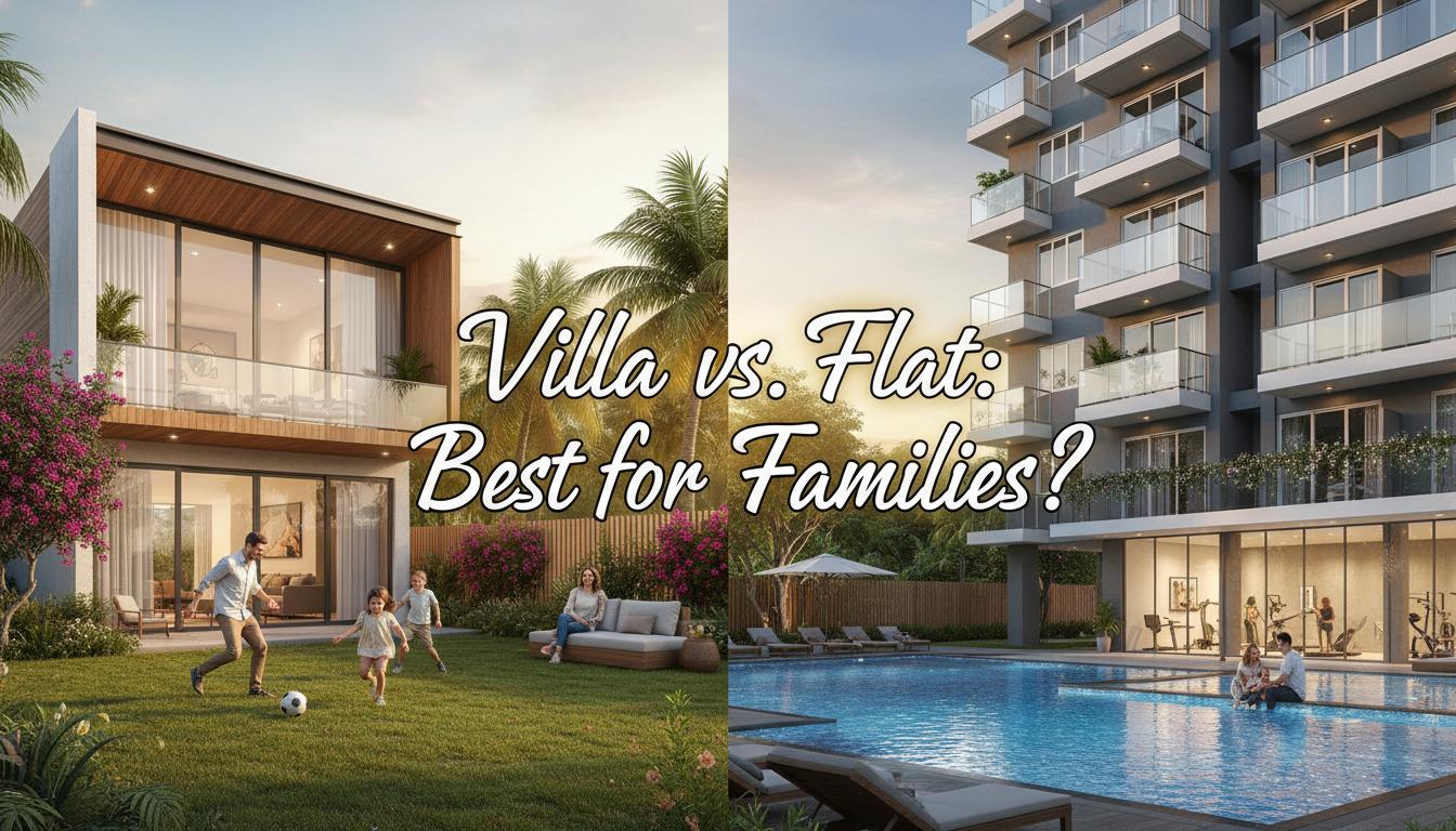 Villa vs Flat: Which Property Is Better for Families in Tricity?