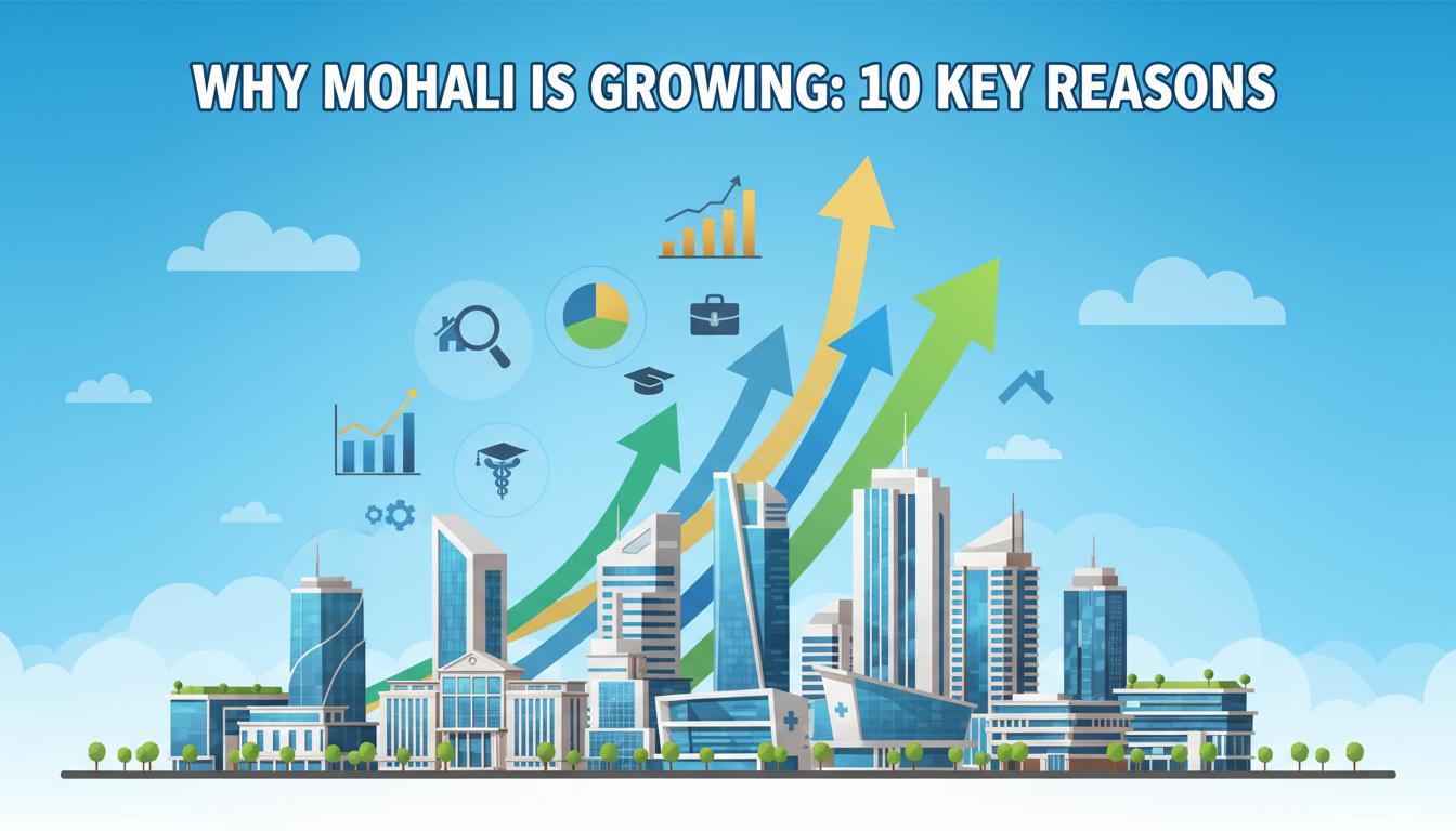 Why Mohali Is Growing as a Real Estate Hub: 10 Key Reasons