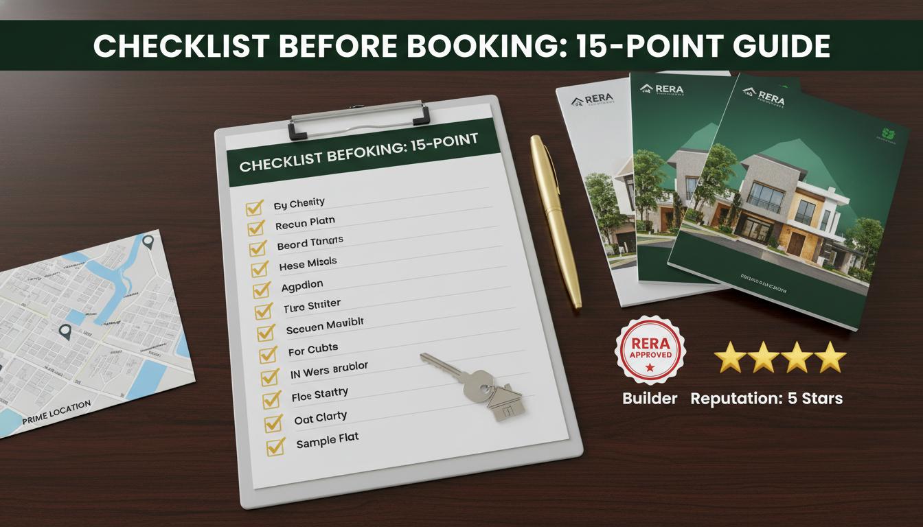 Checklist Before Booking a New Project in Tricity: 15-Point Guide