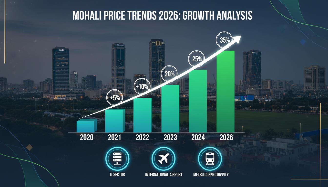 Property Price Trends in Mohali: 2026 Sector-wise Guide