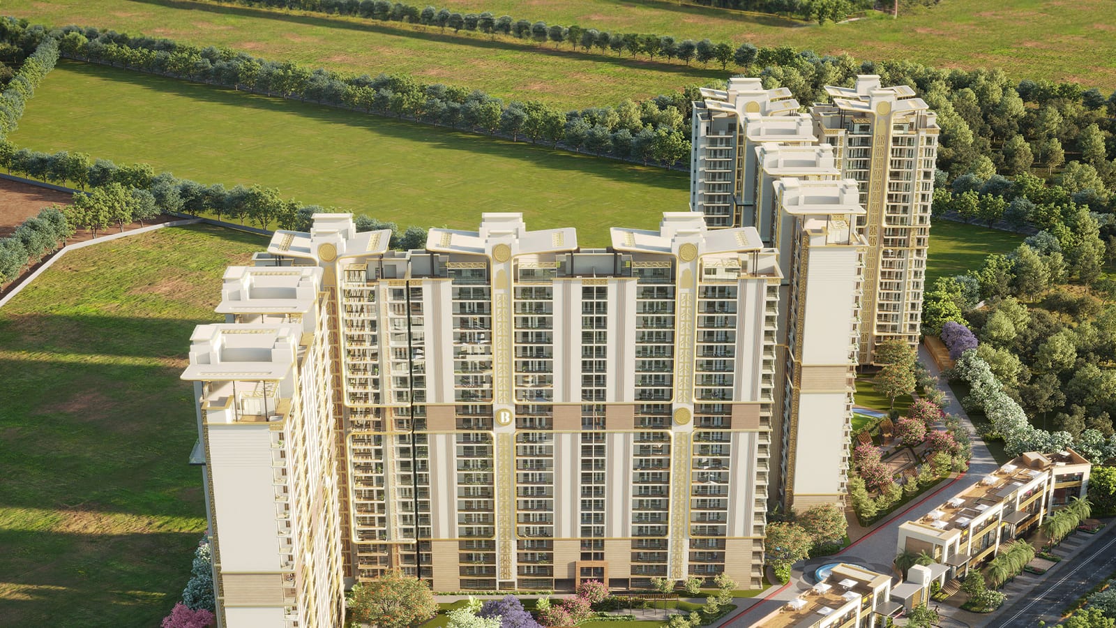 Affinity Belgravia | 3 BHK, 3+1 & 4+1 BHK Luxury Flats opposite Aerocity, Zirakpur, NH-7 Zirakpur–Patiala Highway, opposite Aerocity Block-J, Zirakpur