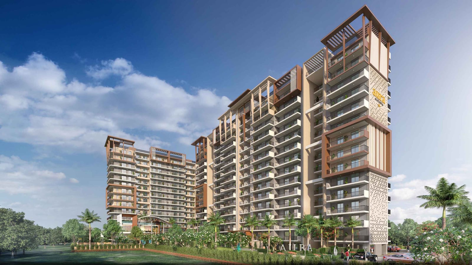 Aura Gazania 3BHK Flats For Sale In Nabha, Zirakpur
