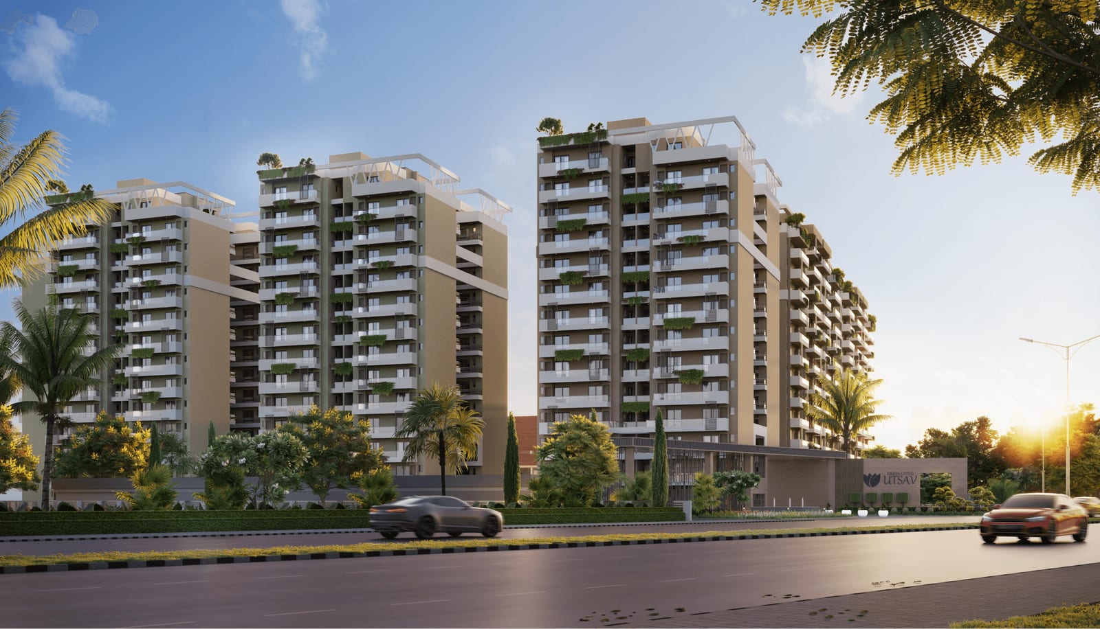 Green Lotus Utsav | 3, 4, 5 & 6 BHK Flats, Duplexes & Penthouses on Airport Road, Zirakpur, PR-7 International Airport Road, Zirakpur