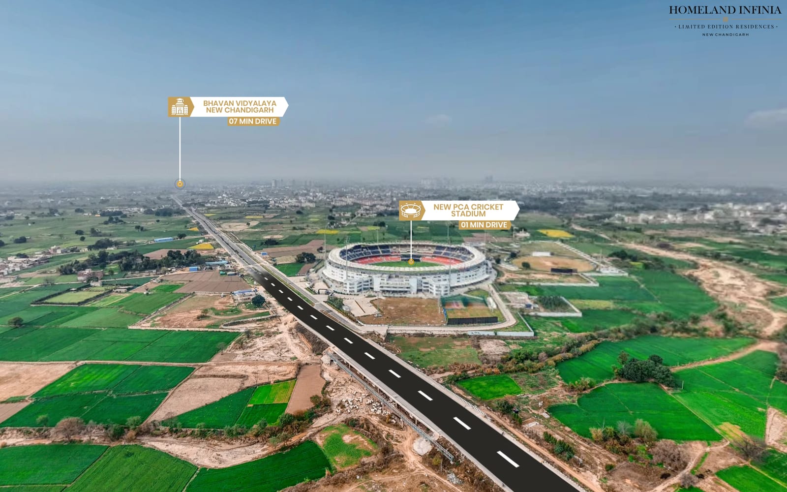 Homeland Infinia | 3 & 4 BHK Apartments in Mullanpur, New Chandigarh, Mullanpur, New Chandigarh
