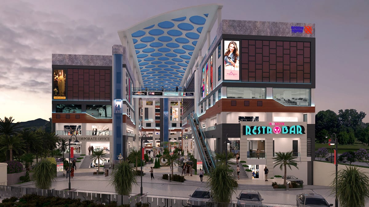 Roselyn Square | Showrooms for Sale on PR-7 Airport Road, Zirakpur, PR-7 Airport Road (Aerocity Road), Ramgarh Bhudda, Zirakpur
