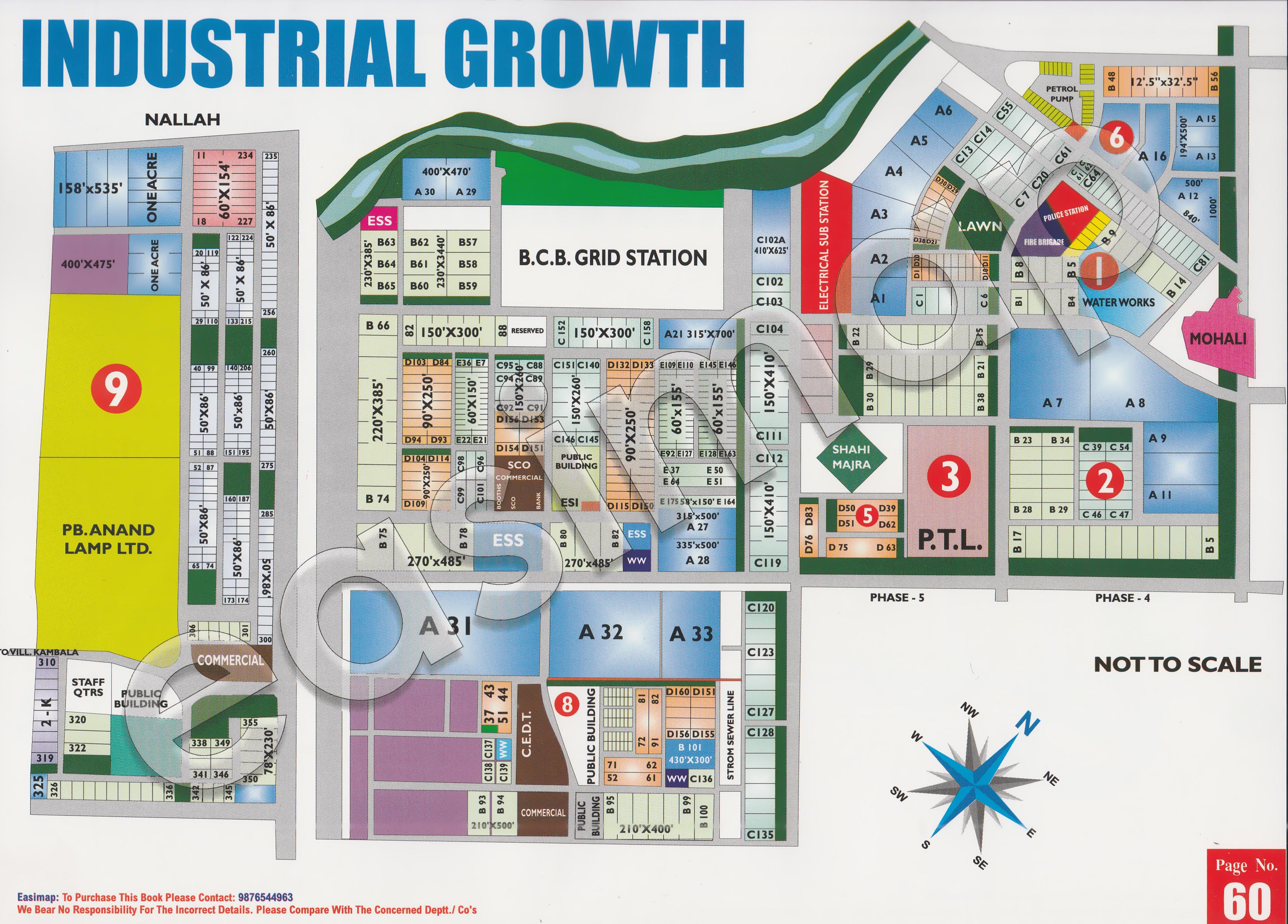 Industrial Growth Point Mohali layout plan