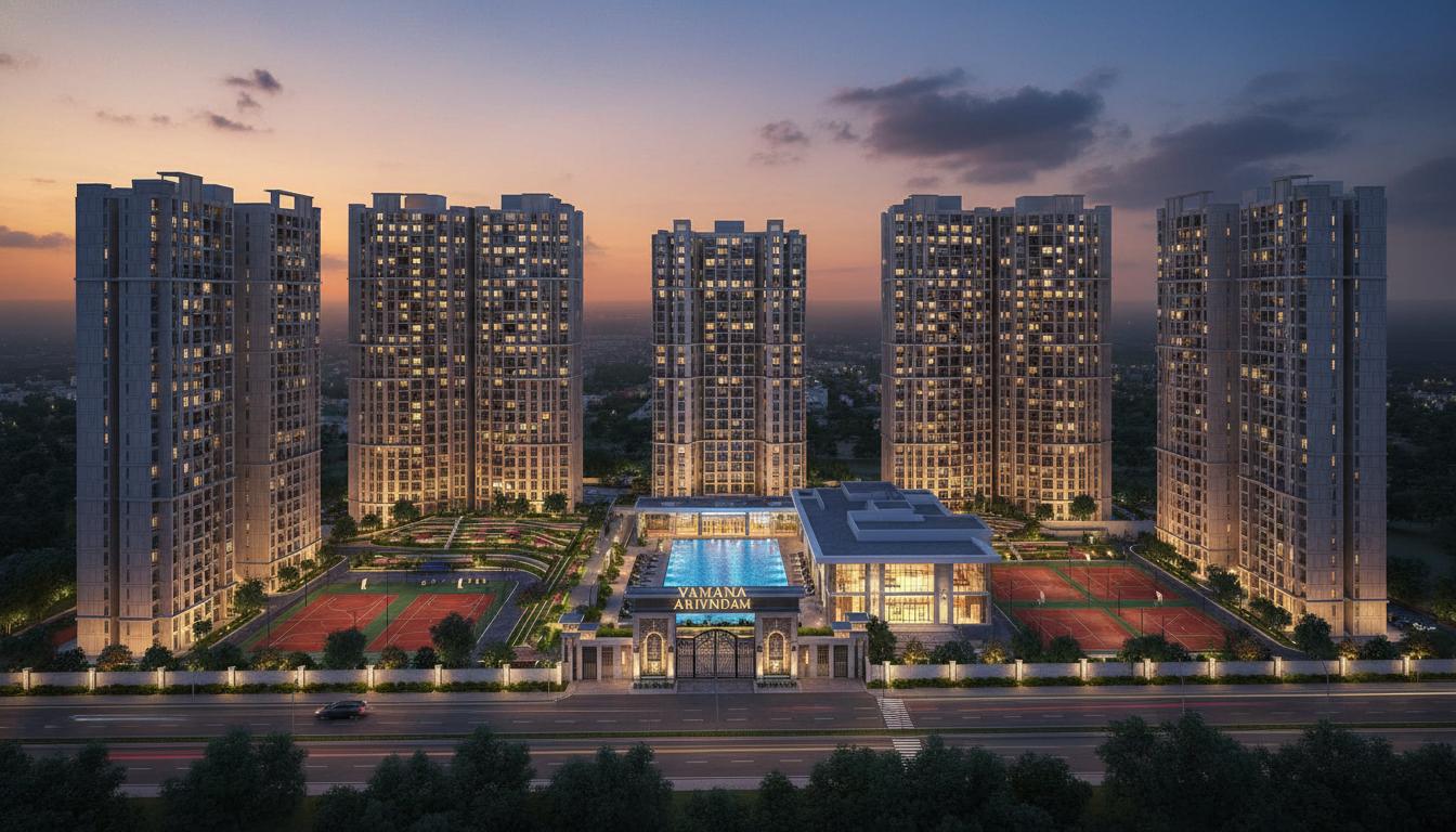Vamana Arvindam 3 BHK, 3+1 BHK & 4+1 BHK Luxury Apartments on Patiala Road Zirakpur, Patiala Road, Zirakpur